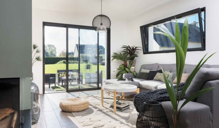 Vue intérieure coulissant AZUR